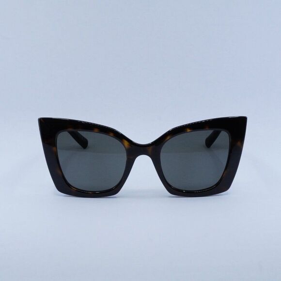 ?️ New Saint Laurent SL552 008 Sunglasses - Dark Havana Frame, Grey Lenses main image 9